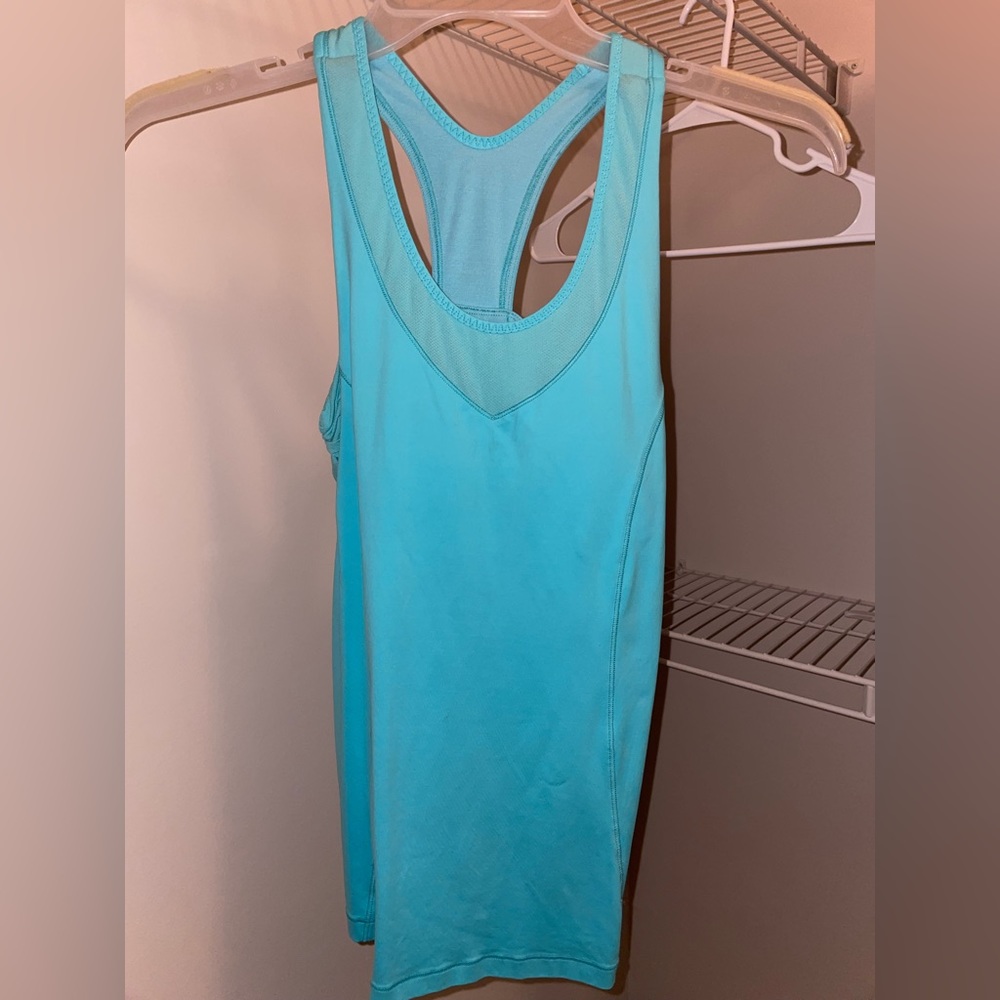 Lululemon tank top. From years ago. Built-in bra. Size 4